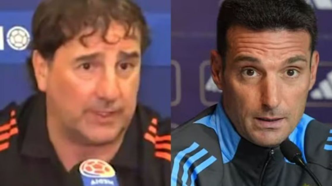 La letal frase del DT de Colombia contra Scaloni sobre el horario del partido con Argentina
