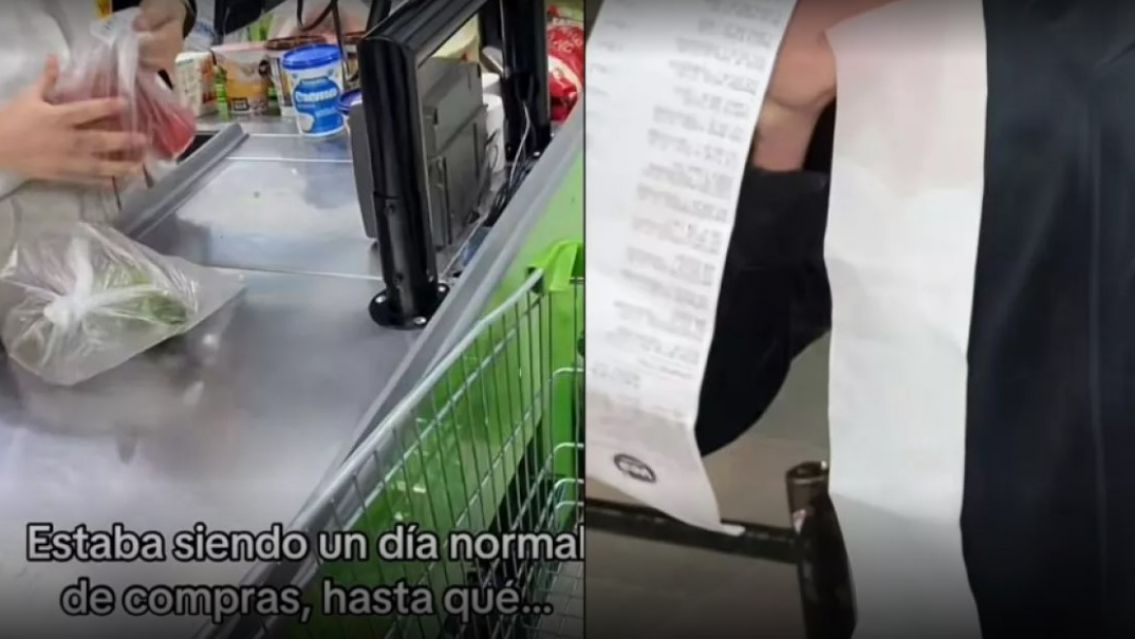 A los gritos en un supermercado: no pod�a creer lo que estaba viendo