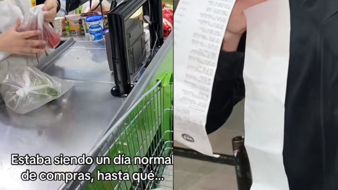 A los gritos en un supermercado: no pod�a creer lo que estaba viendo