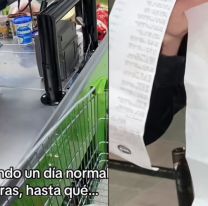 A los gritos en un supermercado: no pod&iacute;a creer lo que estaba viendo