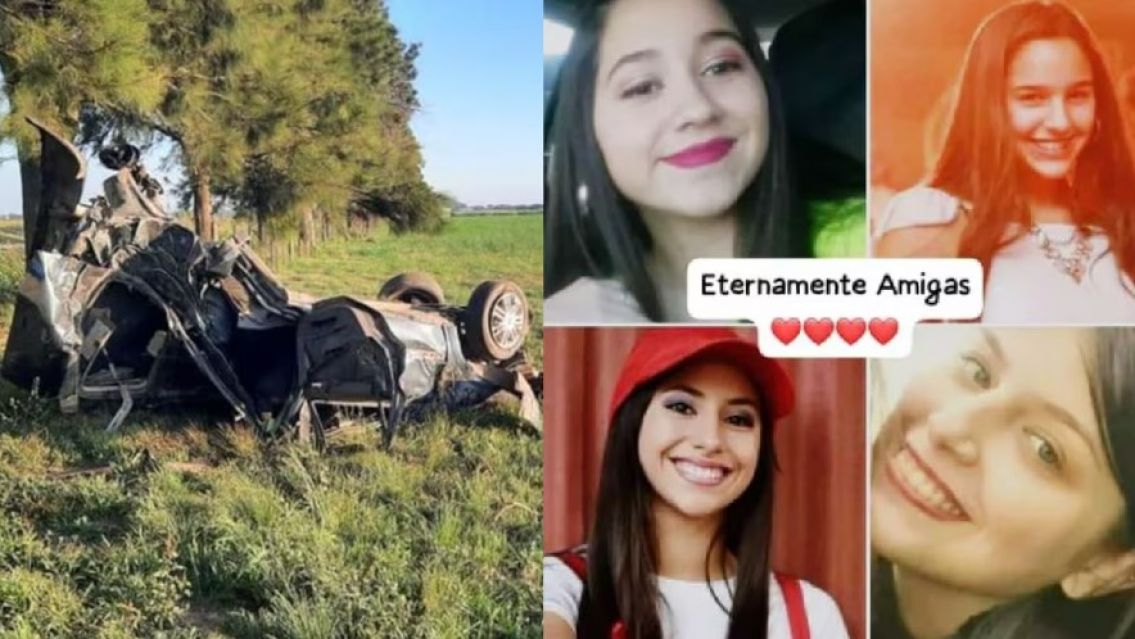 Quiénes eran las jóvenes que volvían de una fiesta y murieron en un fuerte choque