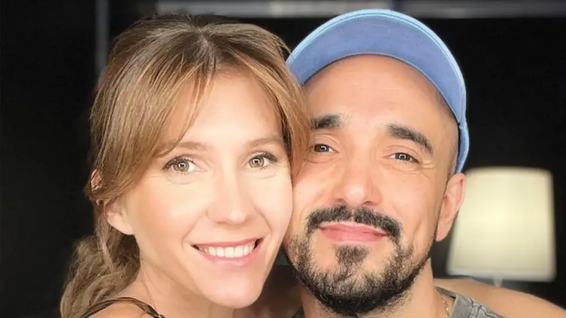 Nació Rosario, la hija de Abel Pintos y Mora Calabrese