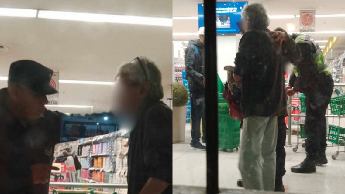 Detuvieron a abuelito por robarse dos paquetes de azúcar en el Vea