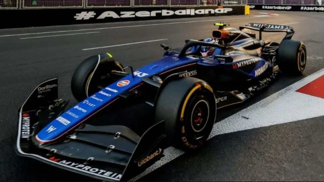 Franco Colapinto hace historia y largará noveno en el Gran Premio de Azerbaiyán