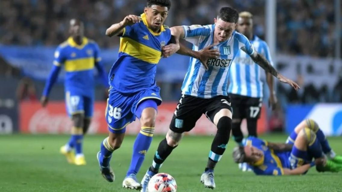 Racing vs Boca: formaciones, hora del partido y d�nde ver EN VIVO