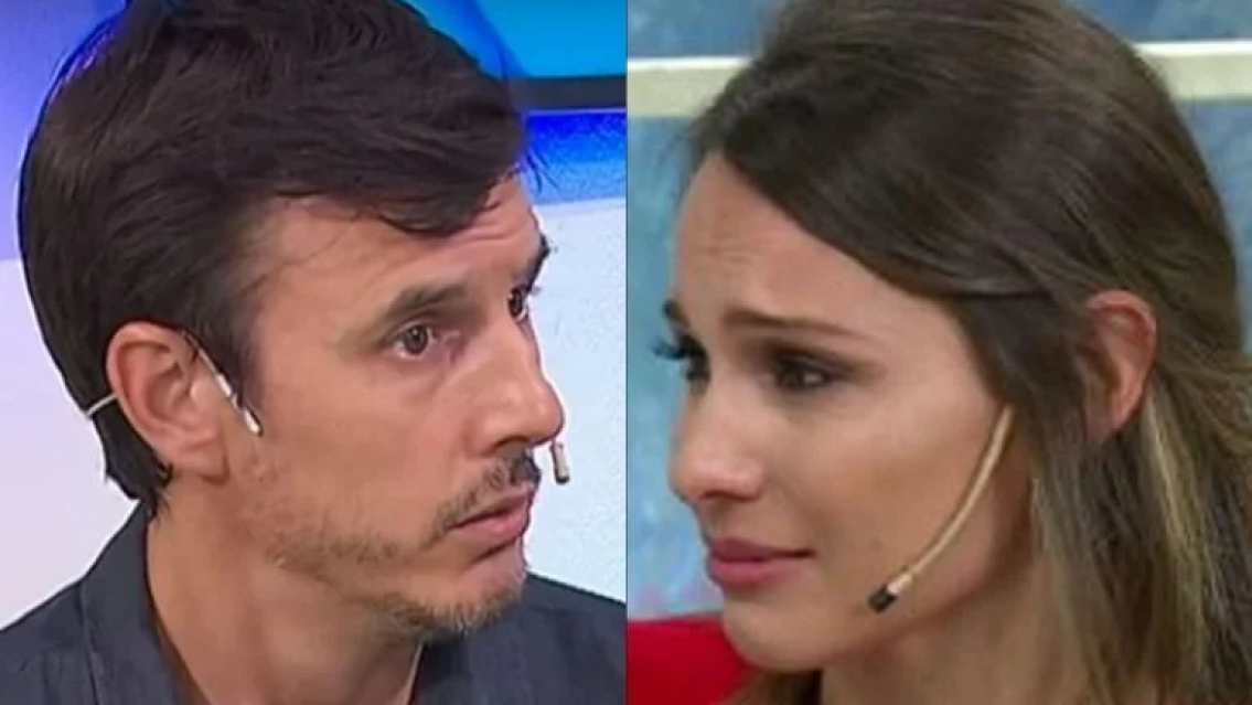 Pampita y García Moritán, él durmiendo afuera y a ella se al vio bien acompañada
