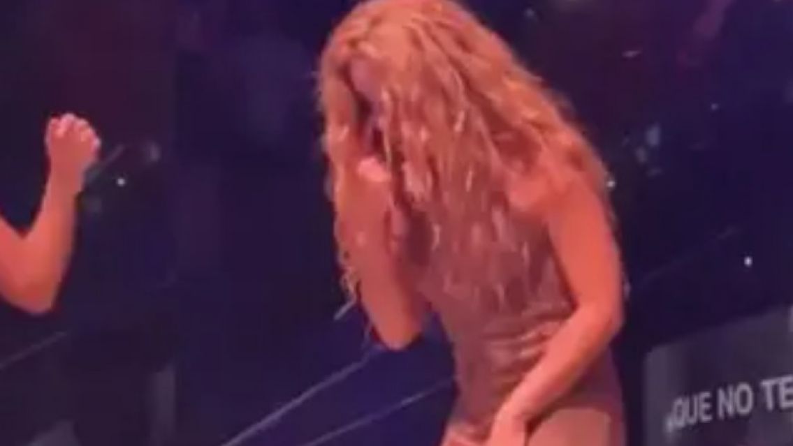 Escándalo en un show de Shakira: un hombre quiso meter un celular abajo de su vestido