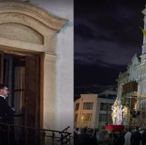 As&iacute; vieron al exorcista de Salta en medio del Milagro: a todos les llam&oacute; la atenci&oacute;n