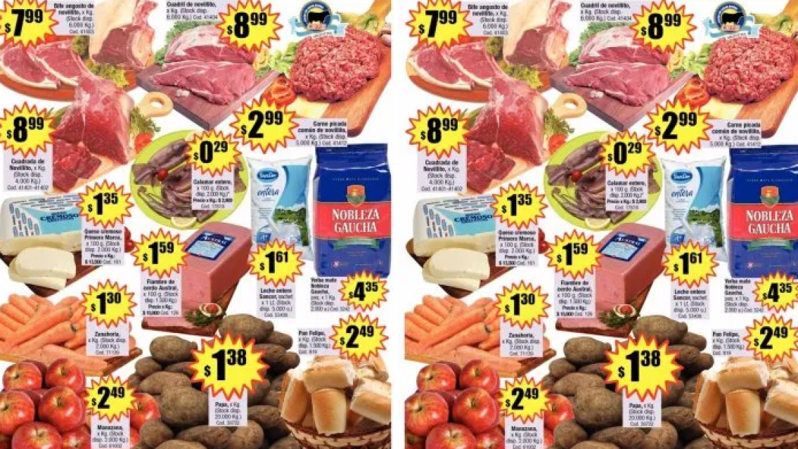 Compar� precios de hace 3 a�os en el supermercado y nadie lo puede creer
