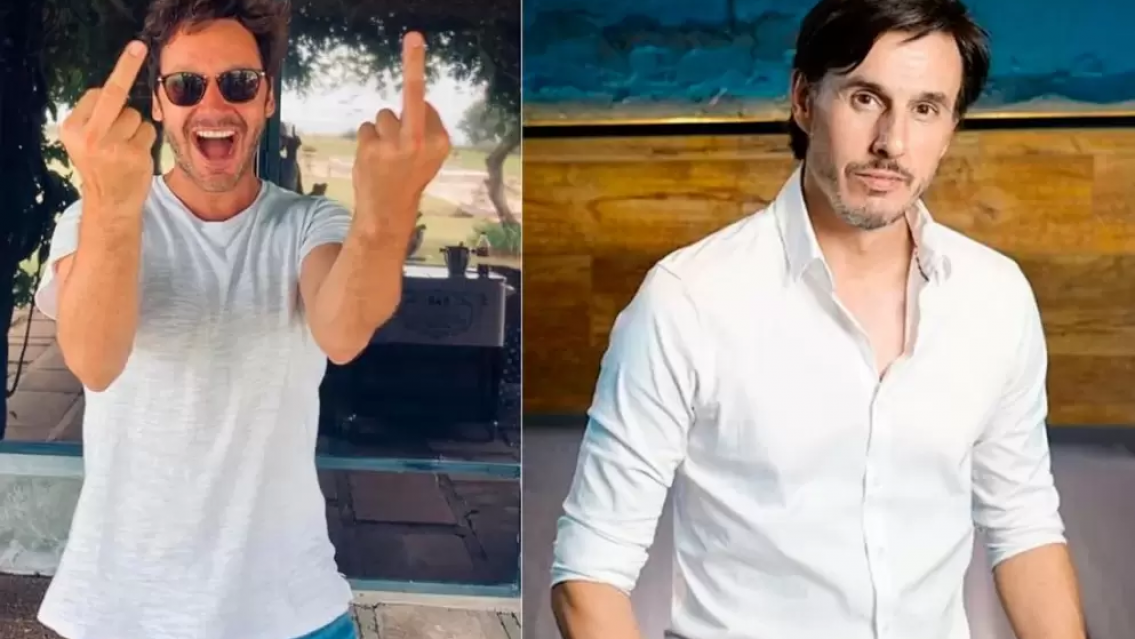 �Es por Pampita? Casi a las pi�as Benjam�n Vicu�a y Roberto Garc�a Morit�n