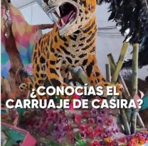 Estudiantes de Casira viajaron más de 6 horas para traer su carroza