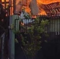 Jujeño estaba descansando y sintió una explosión: "fuego, fuego!"