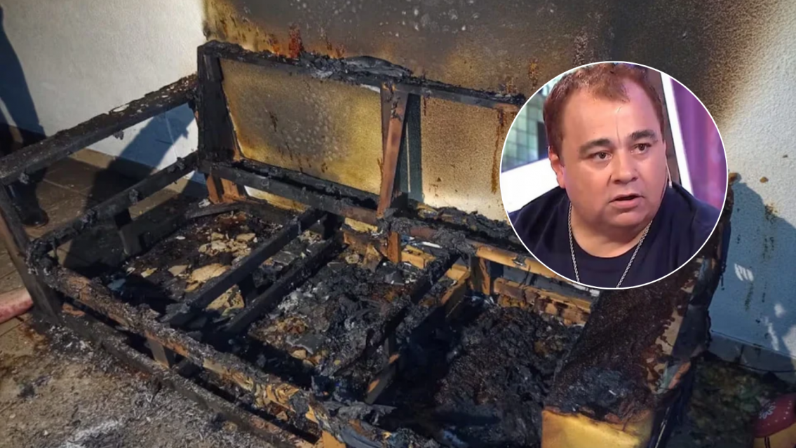 As� qued� la casa de la Tota Santill�n tras el tr�gico incendio