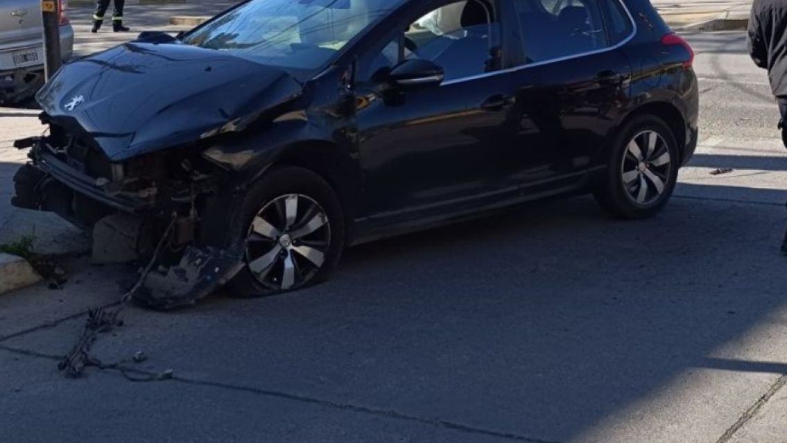 Terrible choque en el centro de Jujuy