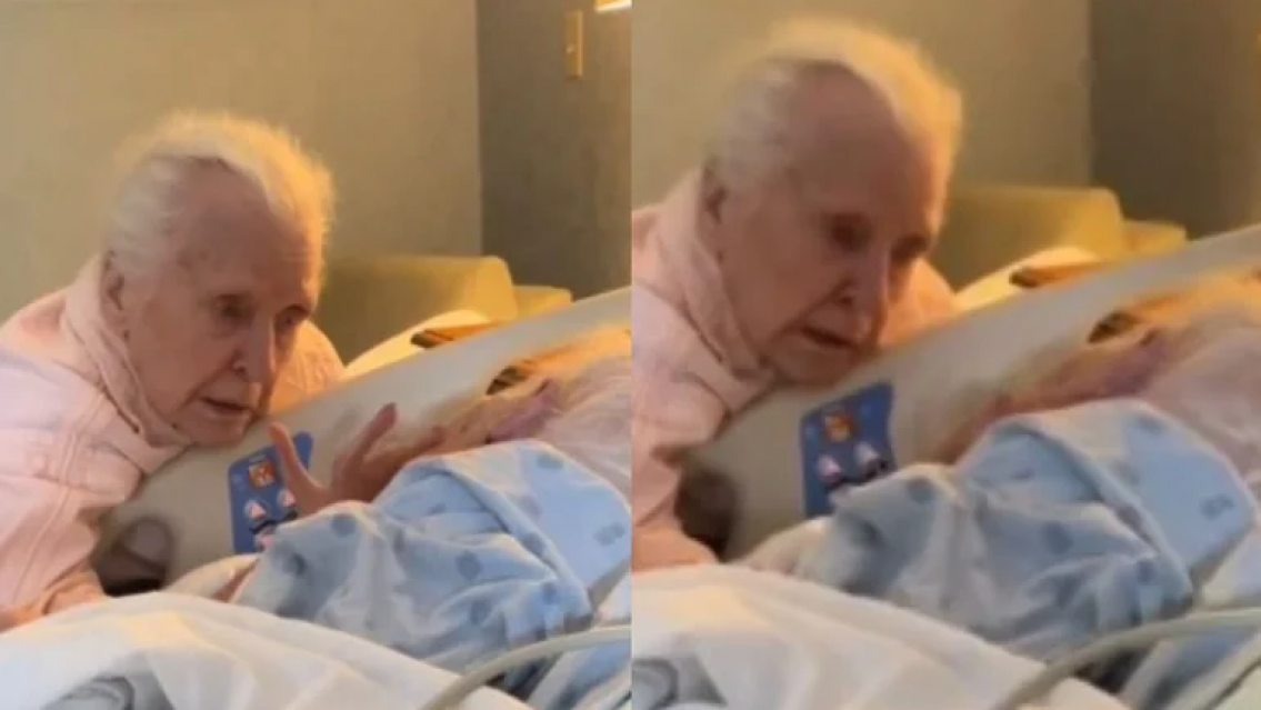 Te parte el alma, dos abuelos se despiden a sus 94 a�os
