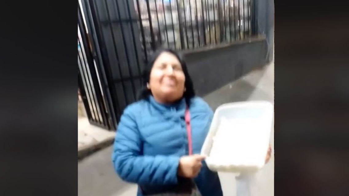 La sorpresa que recibi� una vender�a ambulante de Jujuy: "Fue un �ngel para ella" 