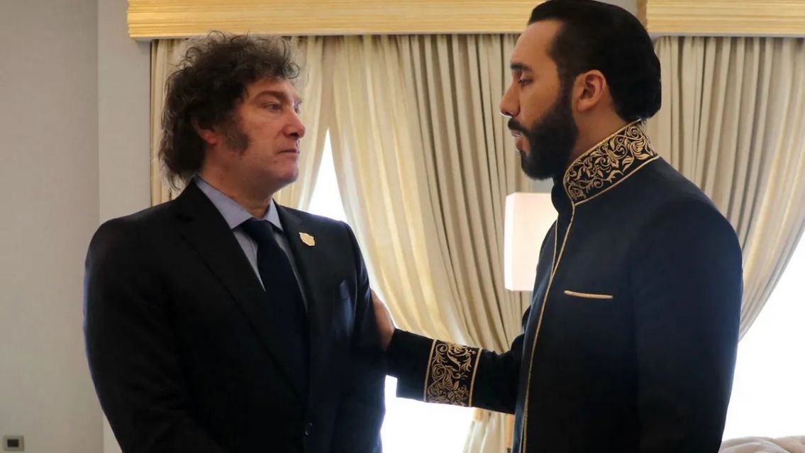 Javier Milei recibirá a Nayib Bukele en la Casa Rosada: qué hablarán