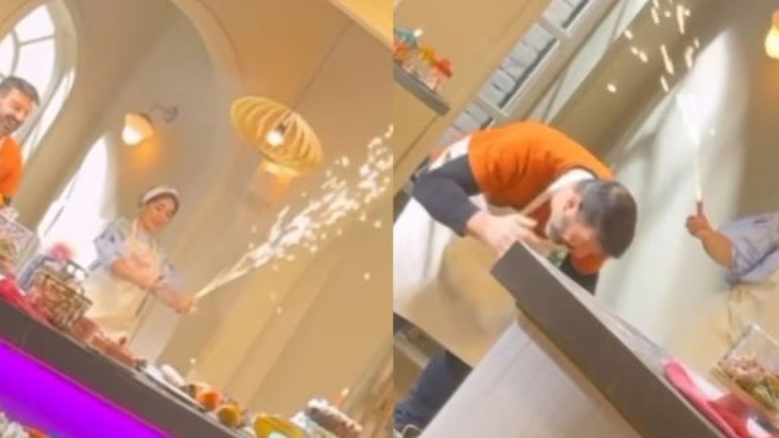 El peligroso accidente de �ngela Leiva en Bake Off :Casi termina en tragedia