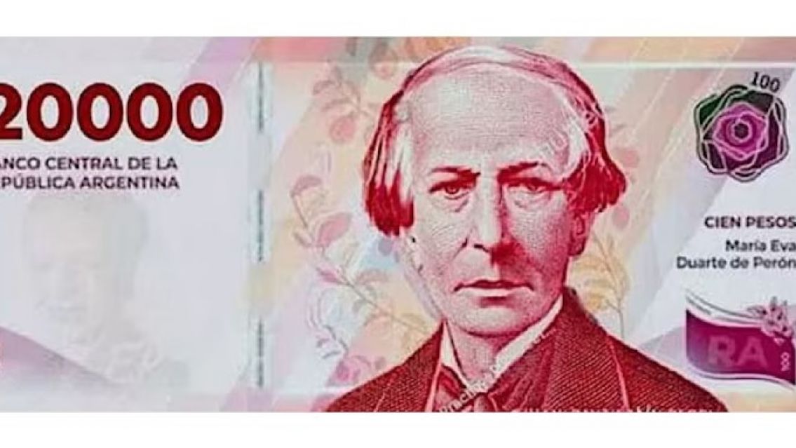 El Banco Central confirm� cu�ndo entra en circulaci�n el nuevo billete de $20.000