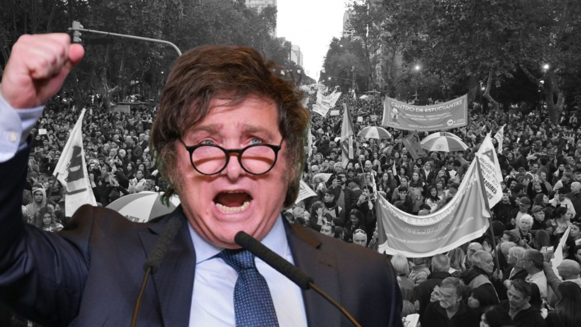 Tras la marcha, Javier Milei vetó la Ley de Financiamiento Universitario