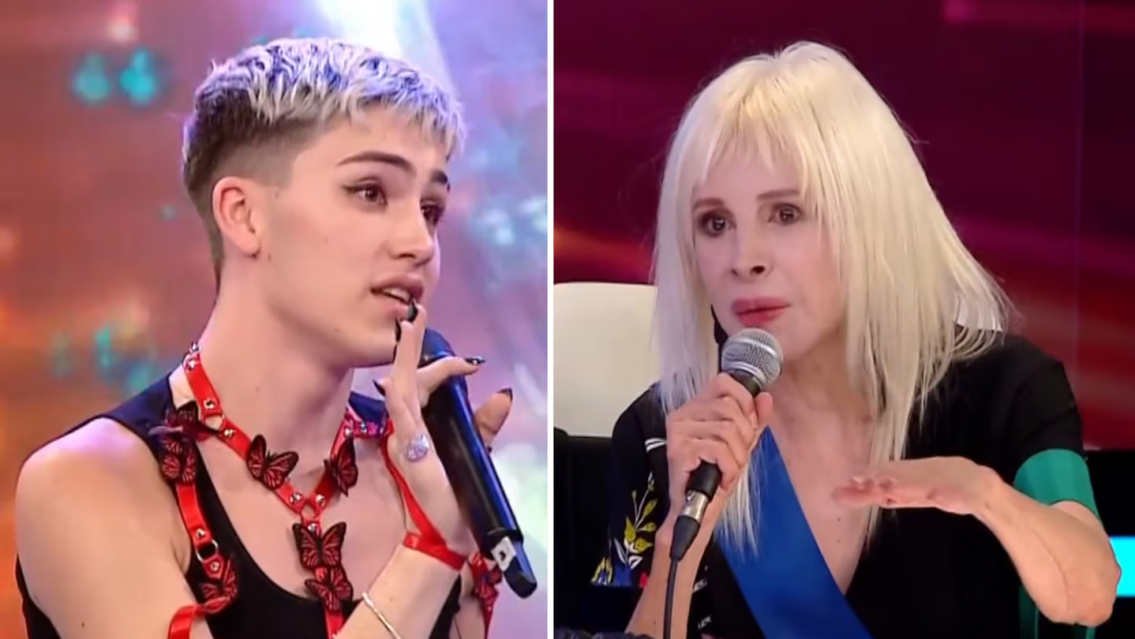 El hijo de Flor Pe�a se burl� de Nacha Guevara y ella le respondi�: "est�s p..."