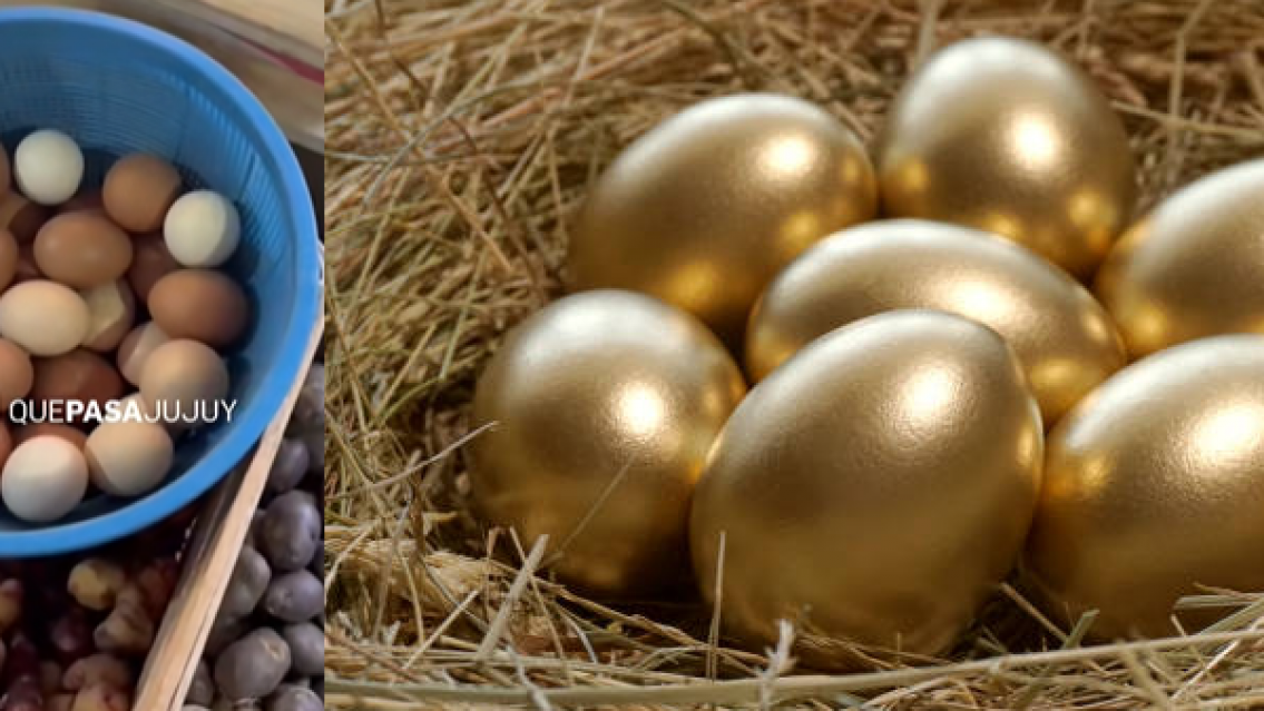 Fue a comprar huevos al mercado de Tilcara y se deprimió, "no me alcanza"