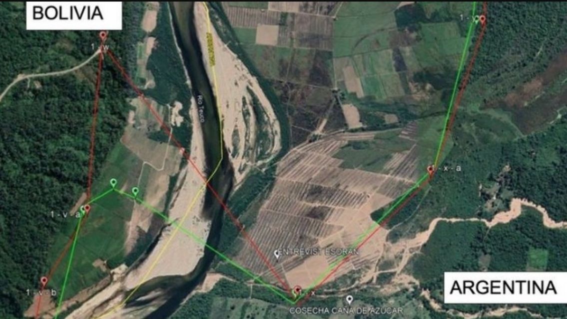 Detectan plantaciones ilegales de caña de azúcar de Bolivia en territorio argentino