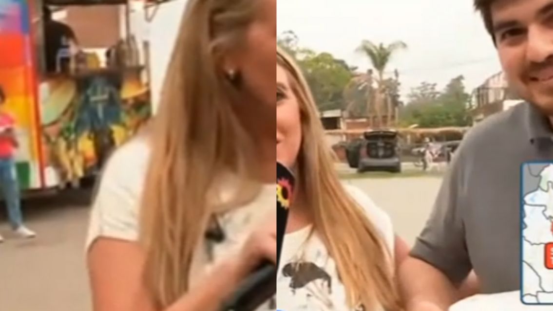 Un chango encaró a la periodista más querida de Argentina durante un vivo