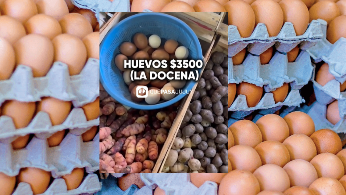 Los huevos más caros del país son los de Jujuy, un escándalo