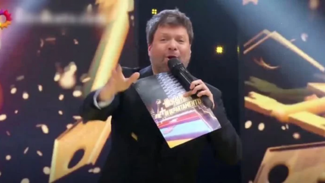 Otra vez emoci�n en el programa de Guido Kaczka "Los 8 escalones"