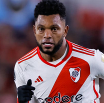 Borja, el &iacute;dolo de  River es denunciado por pegarle a sus hijos