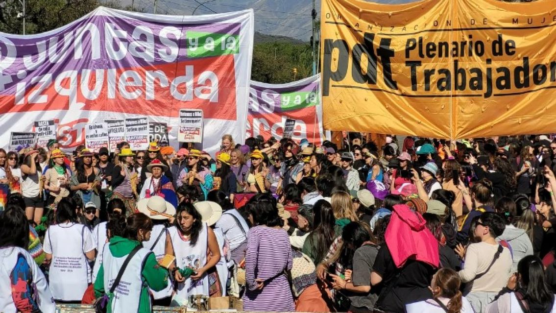 Miles de jujeñas y jujeños participan del Encuentro de Mujeres y Disidencias en Jujuy