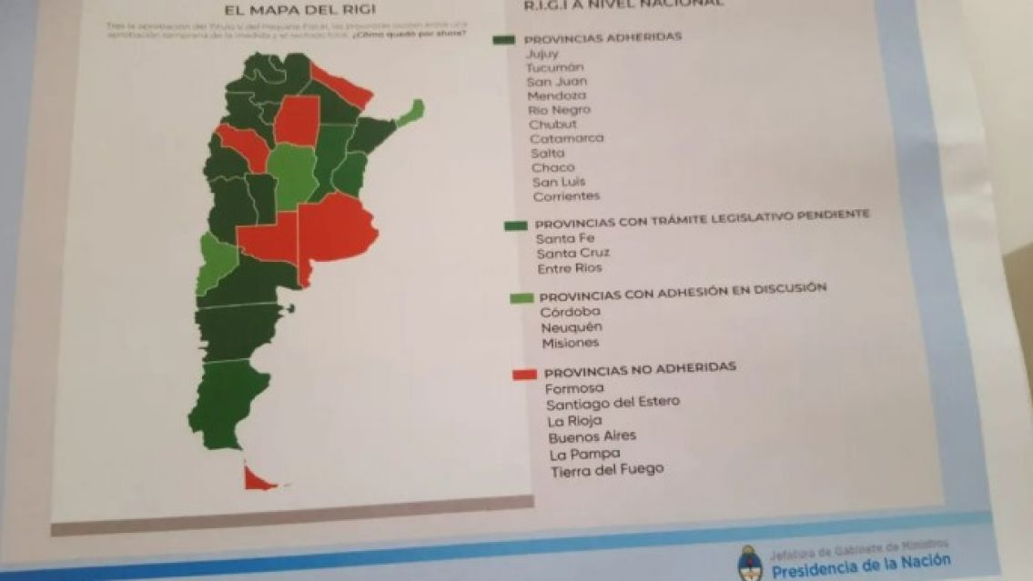 Polémica por los mapas de Argentina sin las Islas Malvinas que usó el gobierno