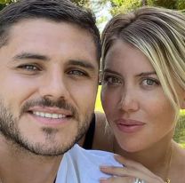 La confusa foto de Wanda Nara con Mauro Icardi que desorient&oacute; a L-Gante : "Mi asador"