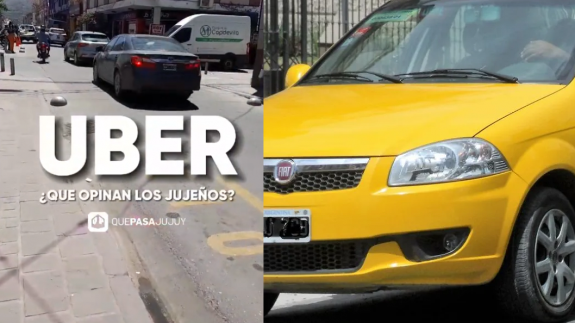 ¿Uber o Taxi? Los jujeños opinaron y la balanza se inclinó un montón