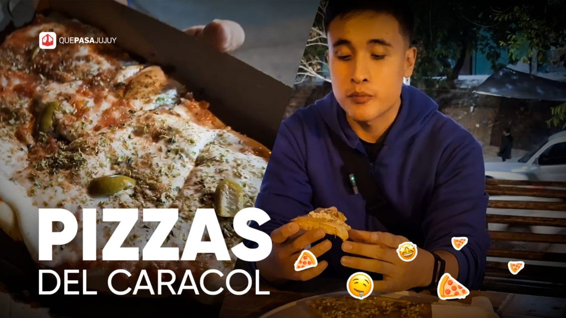 Antes de que saquen todos los puestos, fuimos a probar las pizzas del Caracol