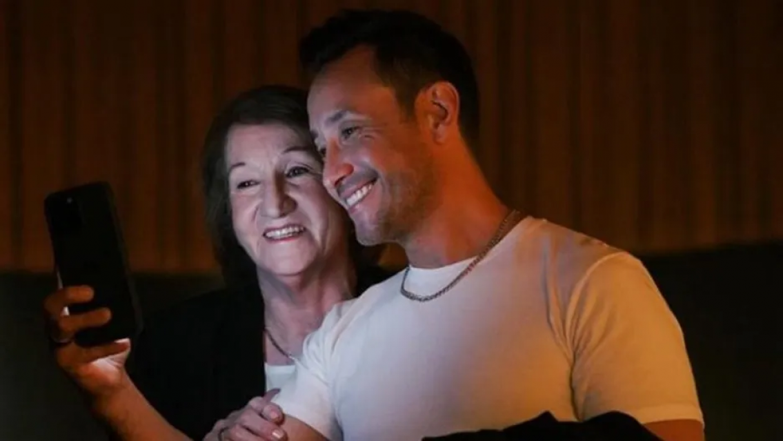 Luciano Pereyra y la conmovedora historia de su mam�, una canci�n en su d�a