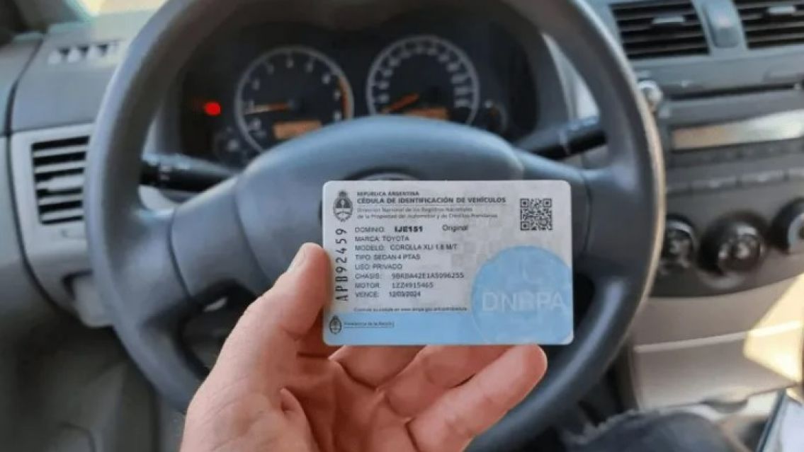 El cambio del Registro Automotor sobre las c�dulas azul y verde: Ya era hora