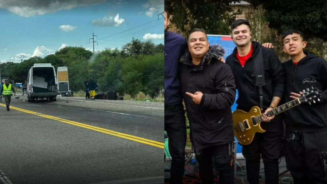 Trasladaron de urgencia al cantante del Grupo Red tras chocar en la Ruta 9: todos en shock
