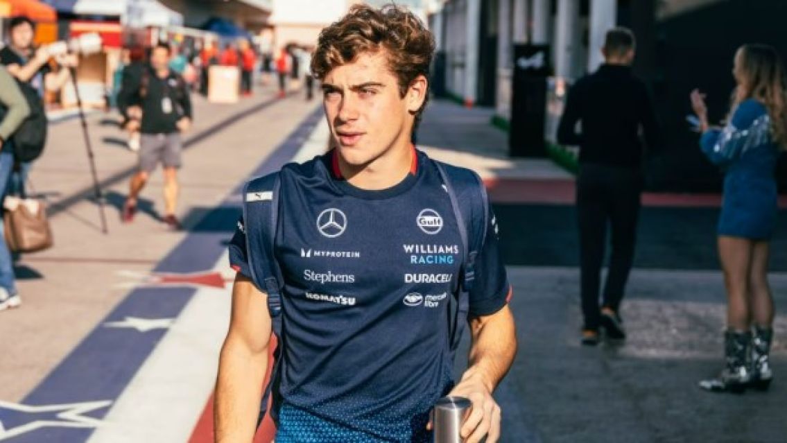Franco Colapinto brilló en la clasificación de Austin y largará entre los 10 primeros