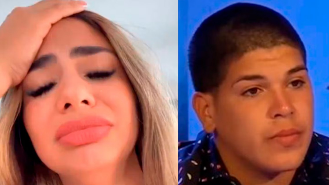 "Hoy me enter� lo que hizo Thiago", entre l�grimas daniela Celis detall� lo ocurrido