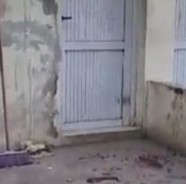 En pleno d&iacute;a de la madre, juje&ntilde;o lleg&oacute; machado y quiso apu&ntilde;alar a su ex delante de los chicos