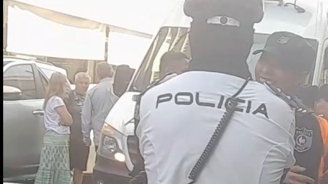 [EN VIVO] Choque y tensi�n en pleno centro juje�o