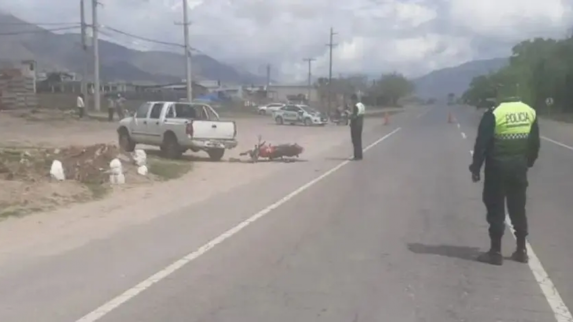 Siniestro vial fatal en el norte, falleci� un motociclista
