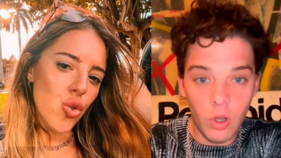 Nati Jota y Santiago Maratea acaramelados en un boliche y ardieron las redes: "Mi amor"