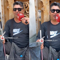 Perdi&oacute; la visi&oacute;n, se gana la vida cantando en la calle y es el sost&eacute;n de su familia