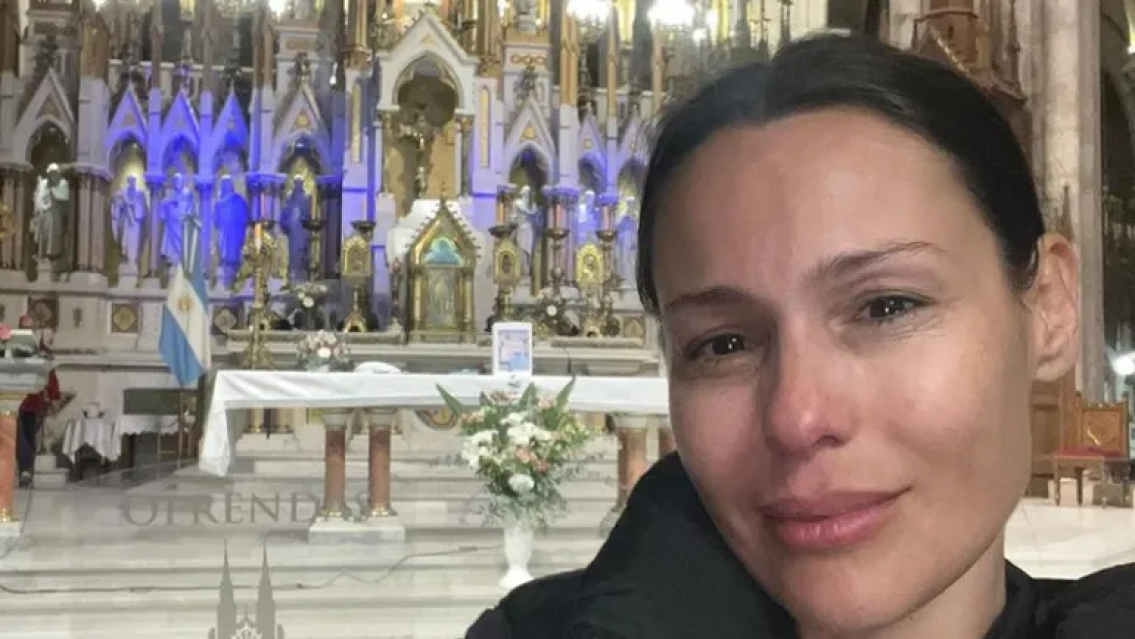 "Me lo mandó la Virgen", la frase con la que Pampita confirmó a su nuevo novio