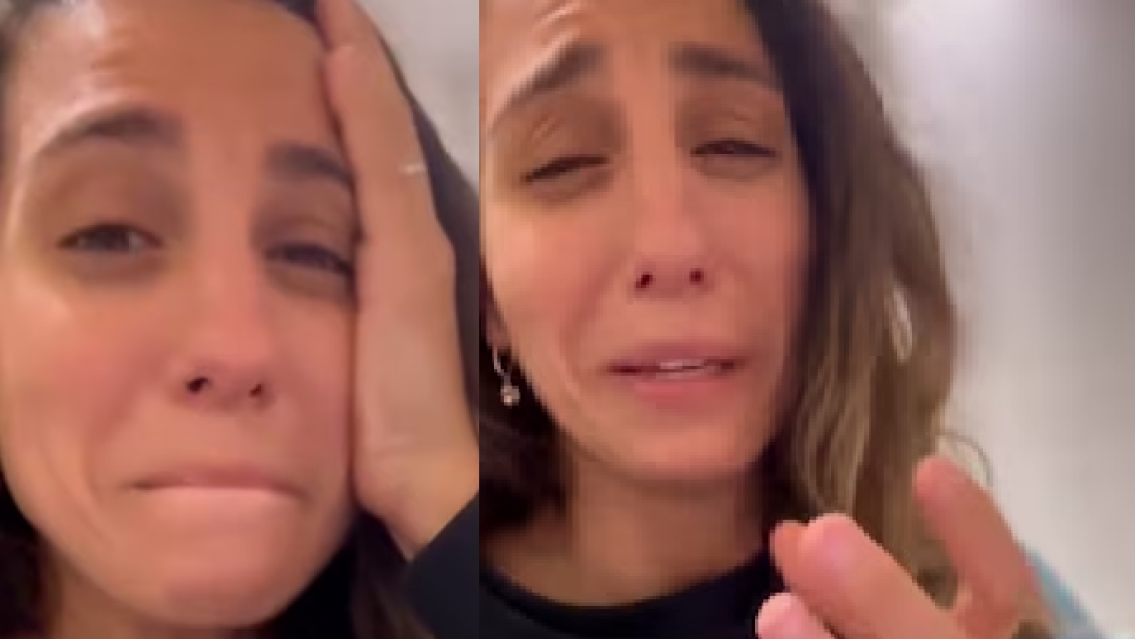 Qu� le pas� a Cinthia Fern�ndez, llorando y a los gritos en su propia casa