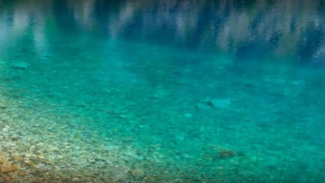 Como en el Caribe: la laguna transparente que queda cerca de San Salvador