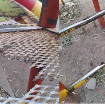 Los ni&ntilde;os de Perico est&aacute;n en peligro: La plaza se convirti&oacute; en una peligrosa trampa